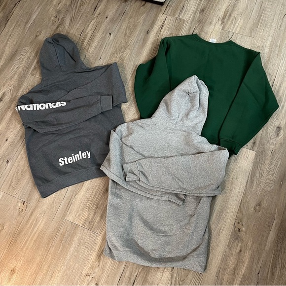 Three Athletic Sweatshirt/Hoodies - Picture 9 of 12